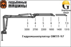 Манипулятор ОМТЛ-97 для леса и металлолома